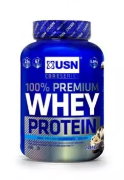 Протеин USN 100% Premium Whey Protein 2,28 кг Cookies & Cream (27109)
