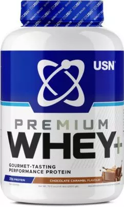Протеин USN Whey+ Premium Protein 2 кг Chocolate Caramel (27130)