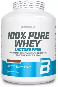 Протеїн Biotech 100% Pure Whey Lactose Free 2270 г Печиво з вершками (5999076231799)