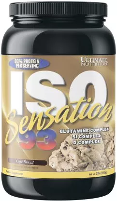 Протеин Ultimate Nutrition ISO Sensation 910 г Cafe Brasil (099071002839)