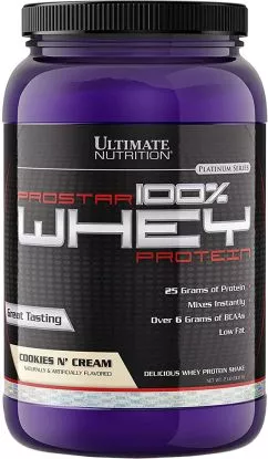 Протеїн Ultimate Nutrition Prostar Whey Protein 907 г Cookies Cream (099071001283)