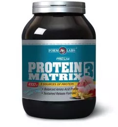 Протеин Form Labs Protein Matrix 3 1000 g /33 servings/ Strawberry 1000 г