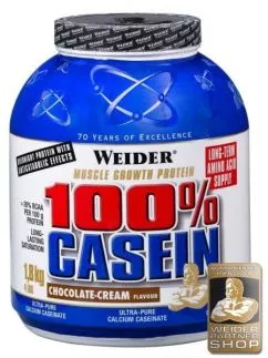 Протеин Weider 100% Casein 1800 g /72 servings/ Red Fruits 1800 г