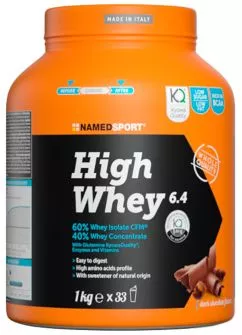 Протеїн Namedsport HIGH WHEY 1 кг Чорний шоколад (8054956340392)
