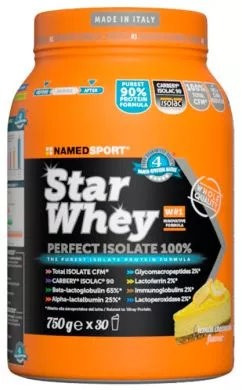 Протеїн Namedsport STAR WHEY ISOLATE 750 г Лимонний чизкейк (8054956341504)