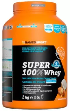 Протеїн Namedsport SUPER 100% WHEY 2 кг Кокосовий мигдаль (8054956341023)