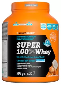 Протеин Namedsport SUPER 100% WHEY 908 г Кокосовый миндаль (8054956340071)