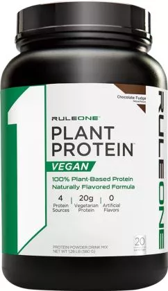 Протеїн R1 (Rule One) Plant Protein 610 г Шоколад (837234107836)