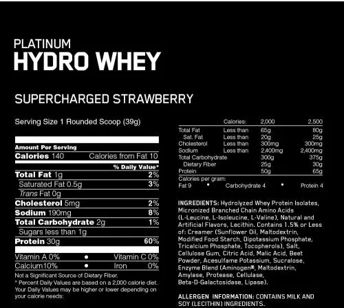 Протеїн Optimum Nutrition Platinum HydroWhey 1590 g /40 servings/ Сhocolate-Mint 1590 р - фото №2