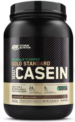 Протеїн Optimum Nutrition 100% Natural Casein Gold Standard 908 г Шоколад (4384303023)