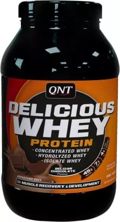 Протеин QNT Delicious Whey protein 908 г Шоколад (5425002409999)