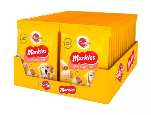 Pedigree Markies М'ясне печиво для собак середніх та великих порід 150 г - фото №2