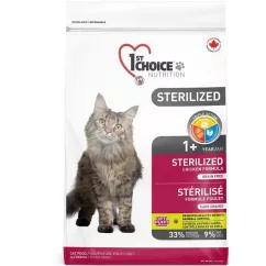 1st Choice Sterilized 2,4 кг сухой корм для котов