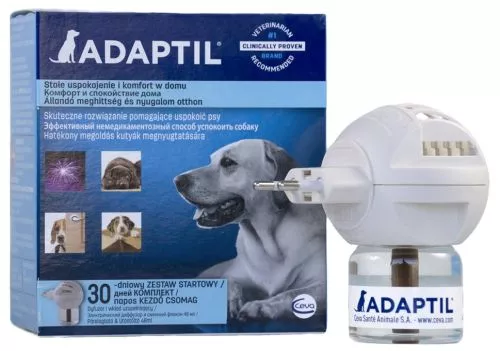 Адаптил Диффузор Ceva + 1 флакон емкостью 48мл для снятия стресса у собак - фото №2