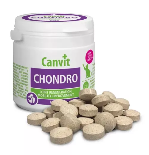 Хондропротектор Canvit Chondro для котів таблетки 100 шт - фото №2