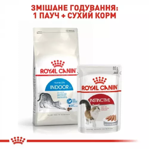 Сухой корм для кошек Royal Canin Indoor 2 кг (домашняя птица) (25290209) - фото №3