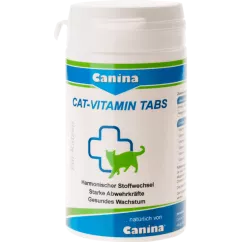 Canina Cat-Vitamin Tabs вітаміни для котів (мультивітамін) 100 таблеток - фото №2