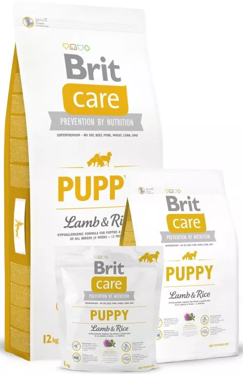 Brit Care Puppy Lamb and Rice 3 kg сухой корм для щенков всех пород - фото №4