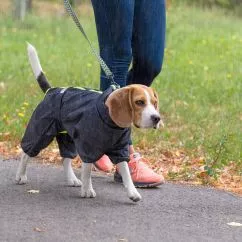 Pet Fashion Rain Дождевик для собак серый M2 (PR242592)