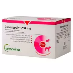 Таблетка Клавасептин Vetoquinol Clavaseptin 250 мг