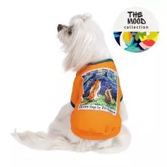 Футболка Pet Fashion «Art» для собак, розмір XS2, помаранчева