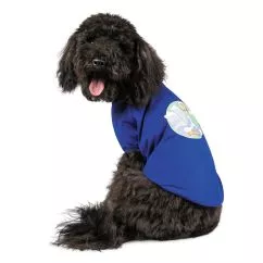 Футболка Pet Fashion «Галактика» для собак, розмір S, синя