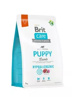 Сухий корм Brit Care Dog Hypoallergenic Puppy для цуценят, гіпоалергенний з ягням, 3 кг (172212)