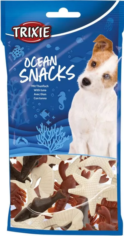 Trixie Ocean Snack Лакомство для собак, с тунцом и курицей, 100 г - фото №3