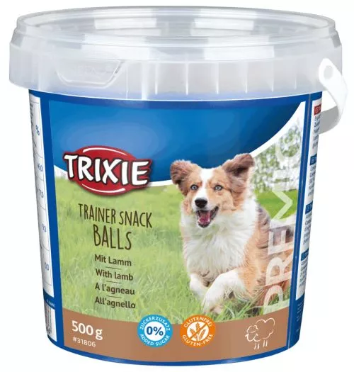 Trixie Premio Trainer Snack Lamb Balls Лакомство для собак, ягненок, 500 г - фото №3