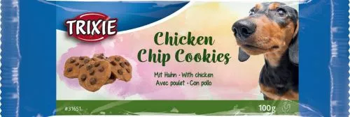 Trixie Chicken Chip Cookies Лакомство для собак, печенье с курицей 100 г - фото №3