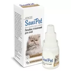 Лосьйон ProVET SaniPet для догляду за очима котів і собак, 15 мл (краплі) (PR020060)