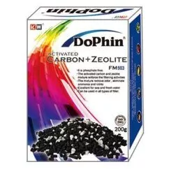 Наповнювач для фільтра KW Zone Dophin «Activated Carbon + Zeolite» активоване вугілля та цеоліт 200 г