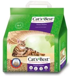 Наполнитель Cat’s Best Smart Pellets для кошачьего туалета, древесный, 10л/5кг (JRS300088/0885)