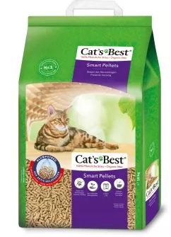 Наповнювач Cat’s Best Smart Pellets для котячого туалету, деревний, 20л/10кг (JRS321742/7429)