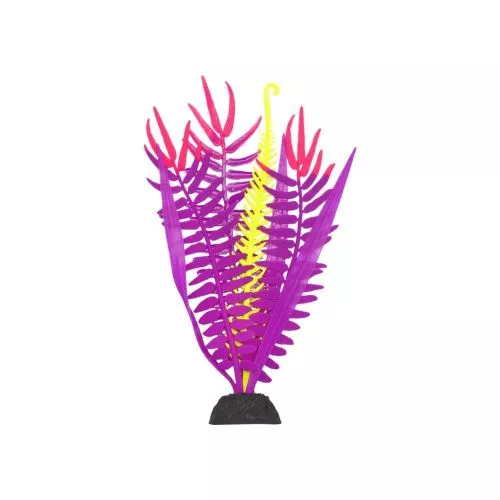 Растение Deming Композиция папоротников для аквариума, силиконовая, 11х19 см - фото №2