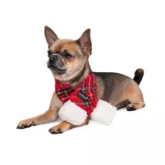 Шарф Pet Fashion «Happy» для собак, розмір M-XL, червоний