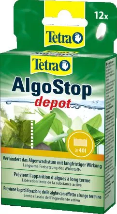 Tetra AlgoStop depot Средство против водорослей 12 таблеток