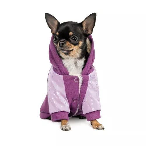Толстовка Pet Fashion «Lilac» для девочек, размер S, сиреневая (лимитированная серия) - фото №2