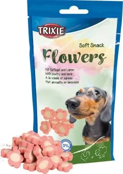 Trixie Flowers Вітамізовані ласощі для собак, з ягняти і куркою, 75 г