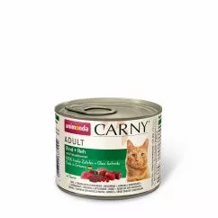 Animonda Carny з яловичиною, оленіною та брусницею, 200 г вологий корм для котів, консерва
