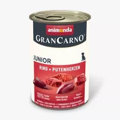 Вологий корм Animonda GranCarno для цуценят, з яловичиною та індичкою, 400 г (AM-82728)