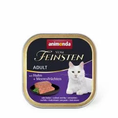 Animonda Vom Feinsten з куркою та морепродуктами, 100 г вологий корм для котів