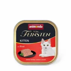 Animonda Vom Feinsten з яловичиною, 100 г вологий корм для кошенят
