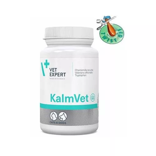 VetExpert KalmVet успокоительный препарат для собак и котов 60 таблеток - фото №3