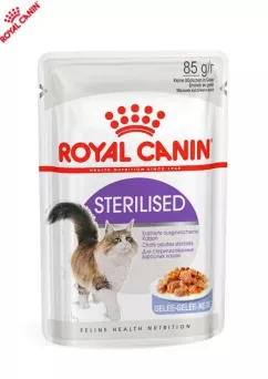 Royal Canin Sterilized pouch в желе 85 г (домашній птах) вологий корм для котів