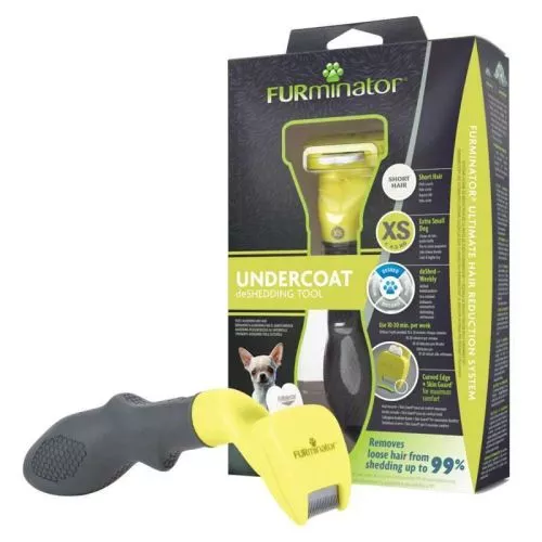 FURminator XS Short Hair  - фурминатор для короткошерстных собак карликовых пород - фото №5