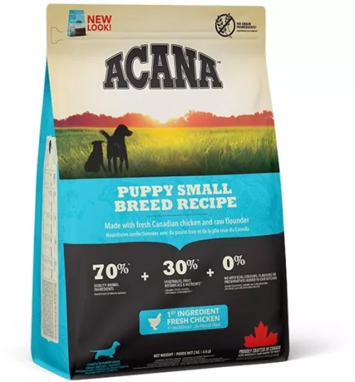 Acana Puppy Small Breed 2 kg сухий корм для цуценят та молодих собак дрібних порід - фото №4