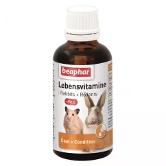 Вітаміни Beaphar Lebensvitamine для гризунів 50 мл (8711231131730)