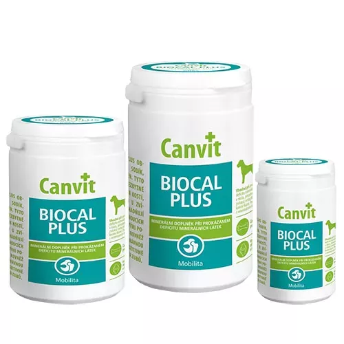 Сбалансированный комплекс Canvit Biocal plus для здорового развития костной ткани собак 230 г (230 шт.) (8595602507238) - фото №2