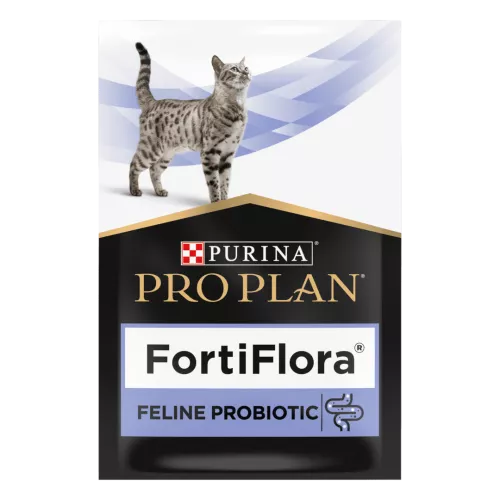 Purina Pro Plan FortiFlora Feline Probiotic пробиотическая добавка для котов и котят - фото №2